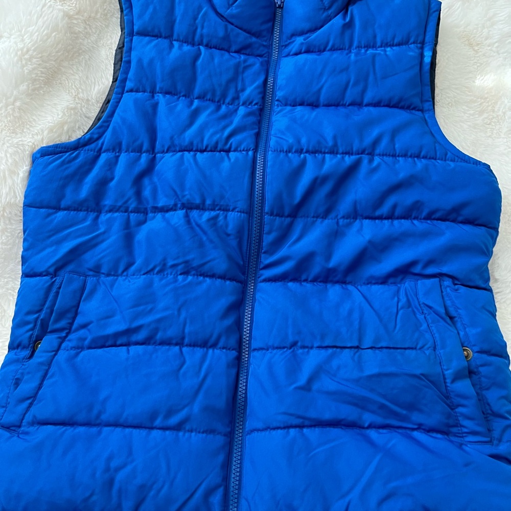 GAP Royal Blue Puffer Vest